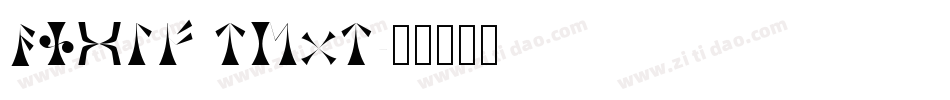 Anglo Text字体转换